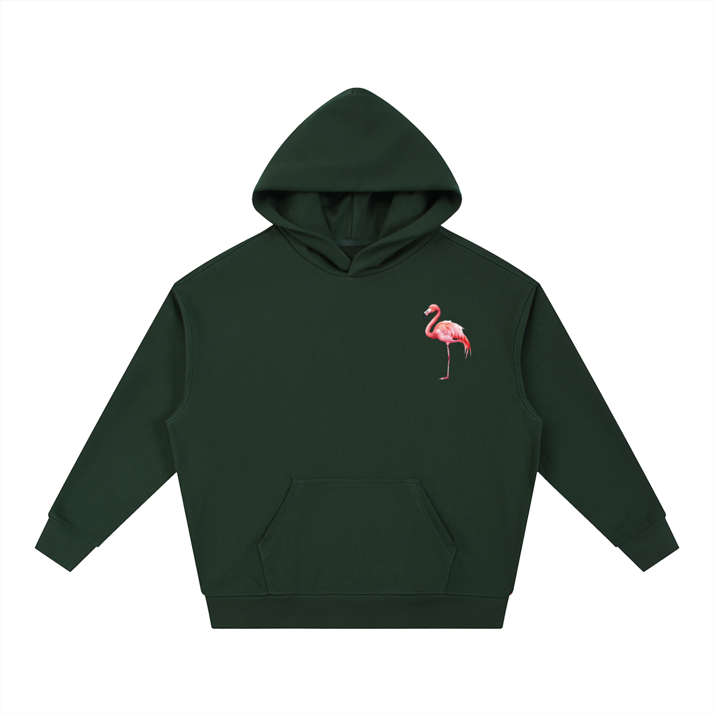 Flamingo Boxy Hoodie