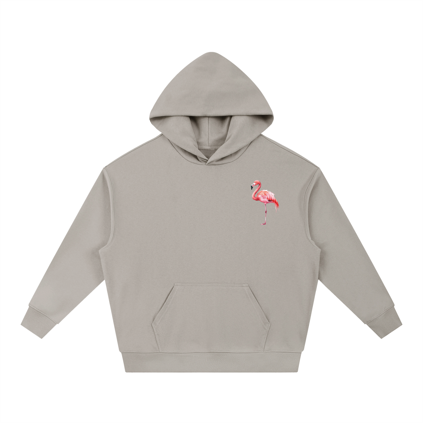 Flamingo Boxy Hoodie