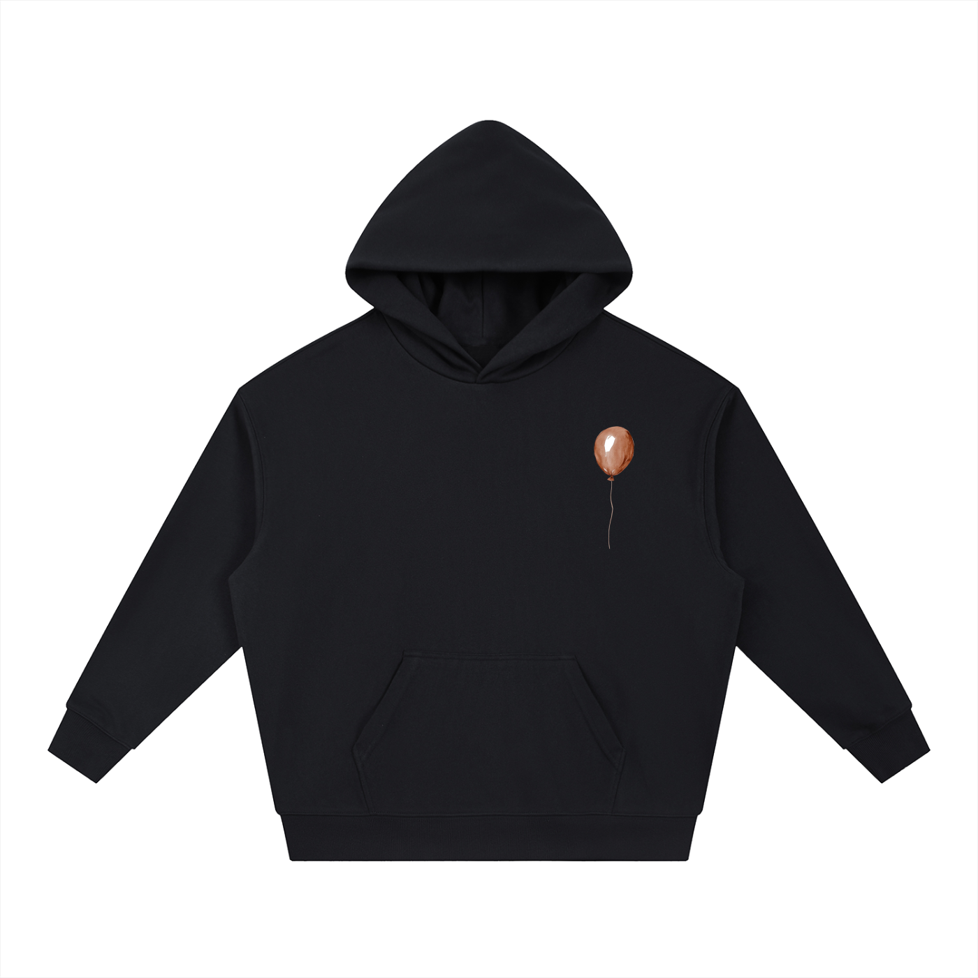 Red Balloon Boxy Hoodie