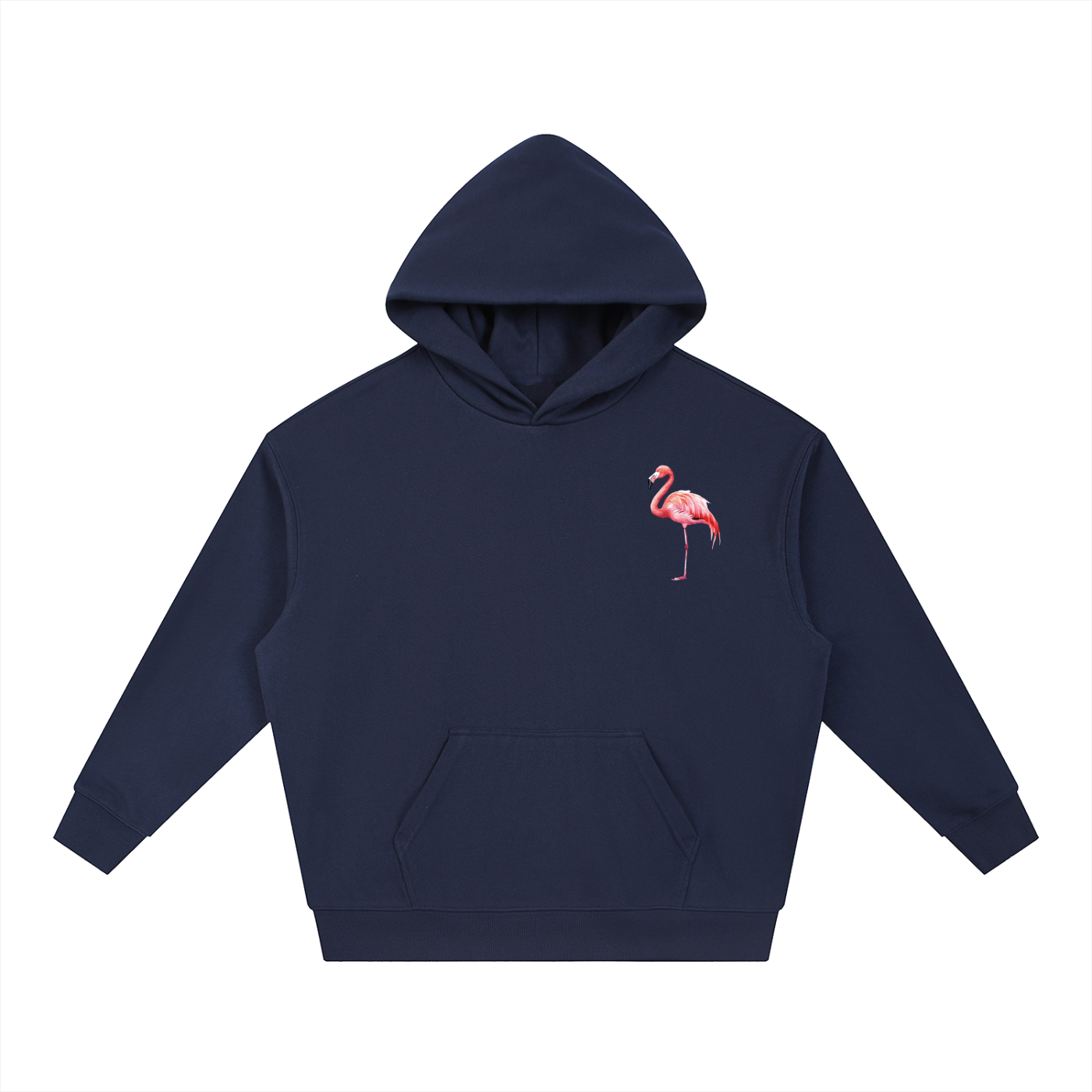 Flamingo Boxy Hoodie