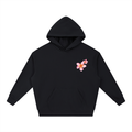 Pink Plumeria Boxy Hoodie