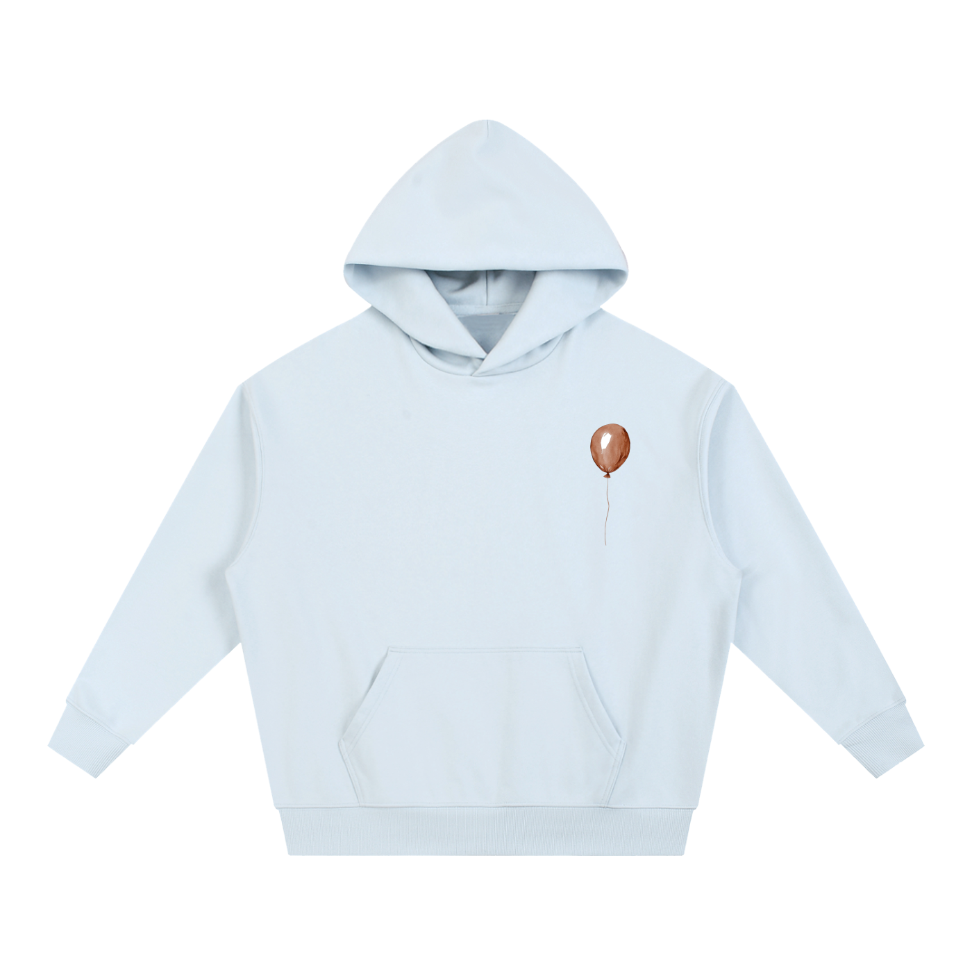 Red Balloon Boxy Hoodie