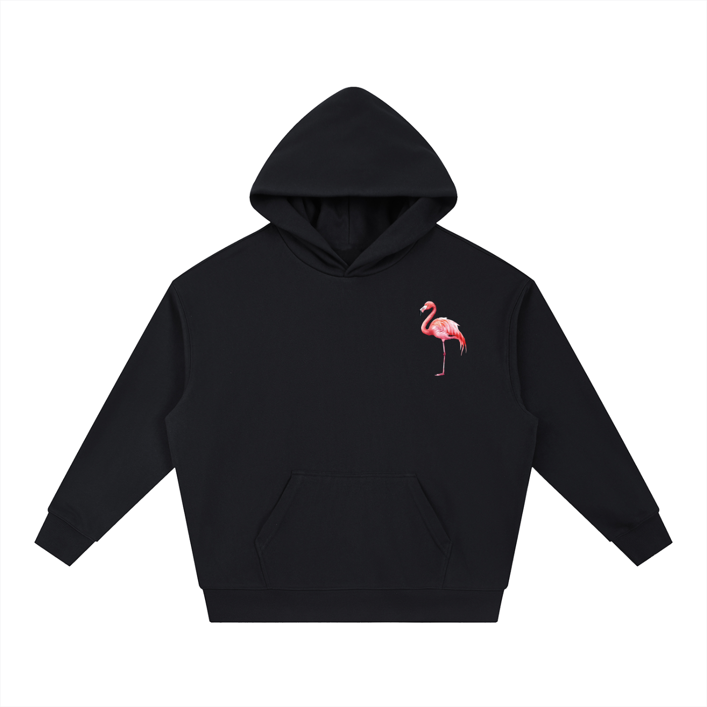 Flamingo Boxy Hoodie