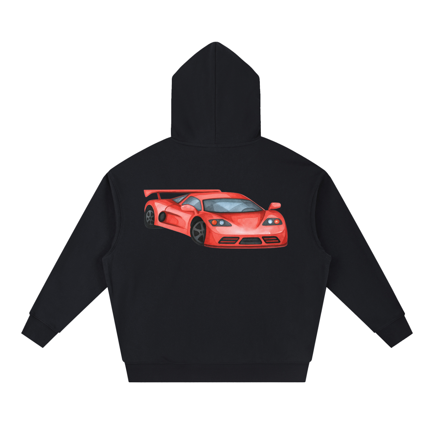 Sports Car Boxy Hoodie