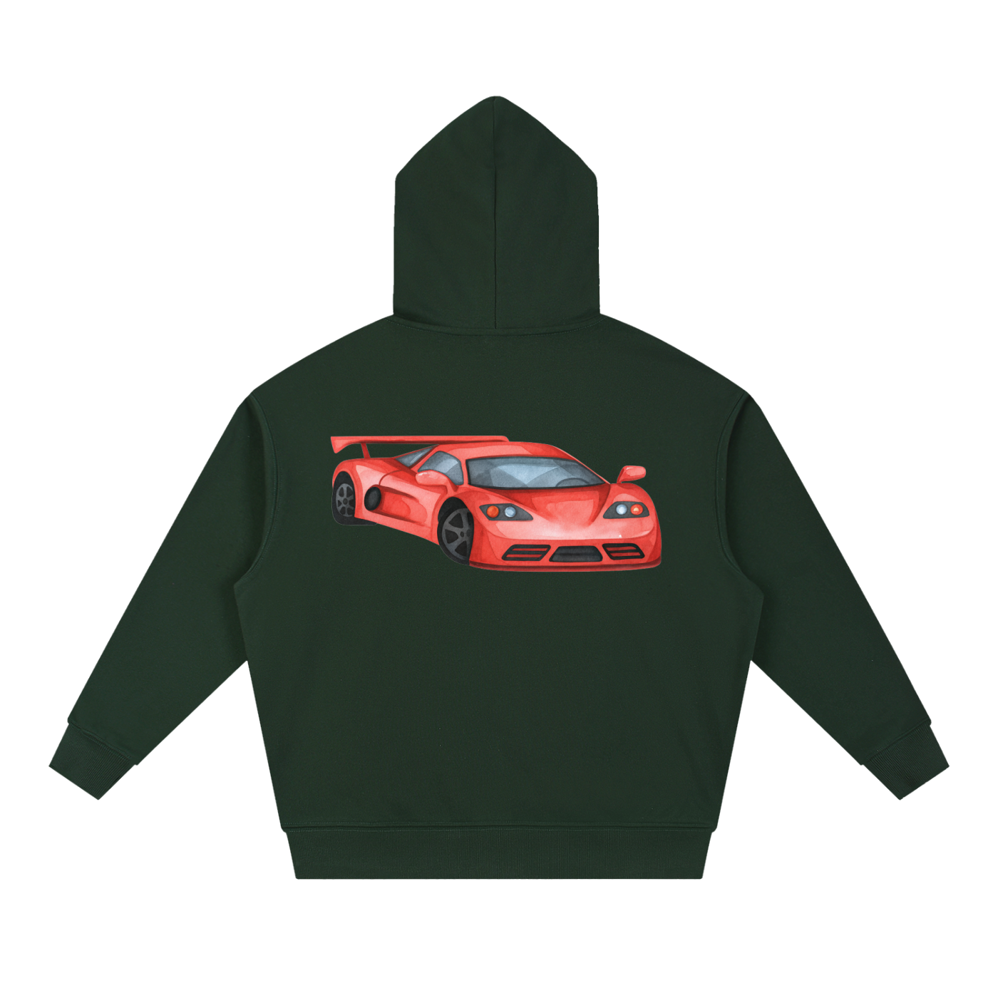 Sports Car Boxy Hoodie