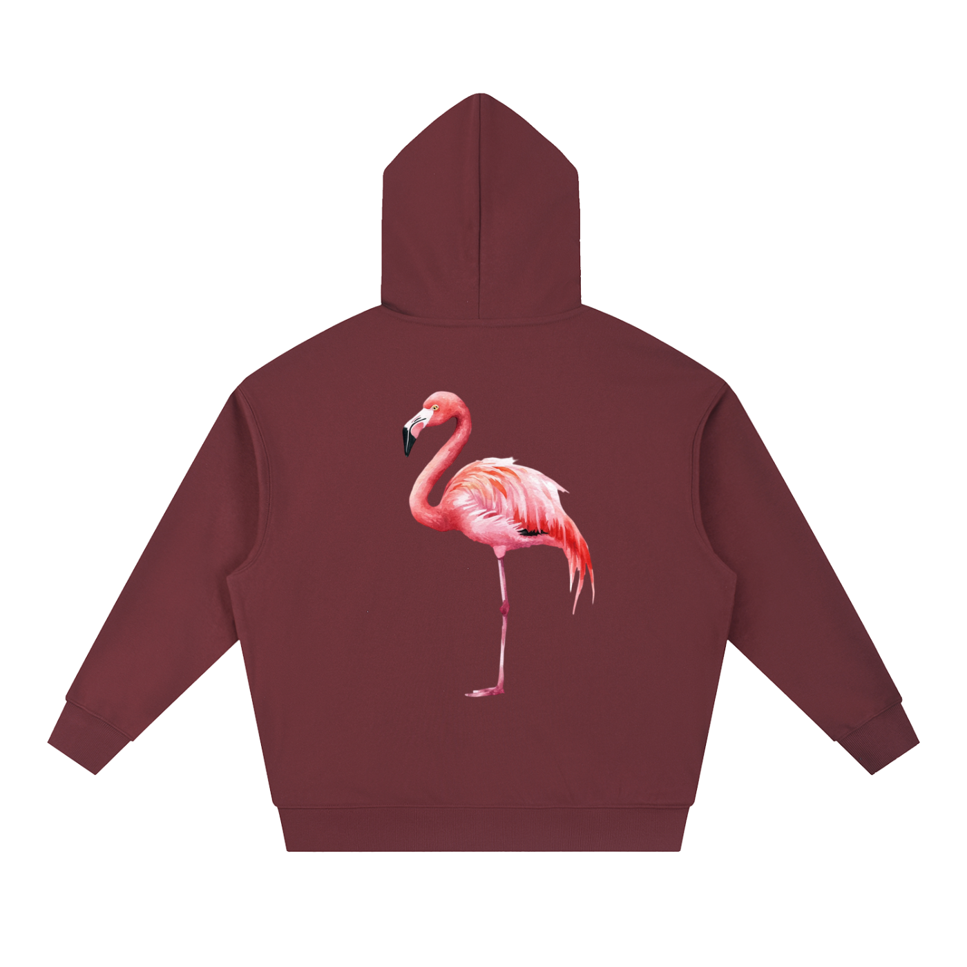 Flamingo Boxy Hoodie