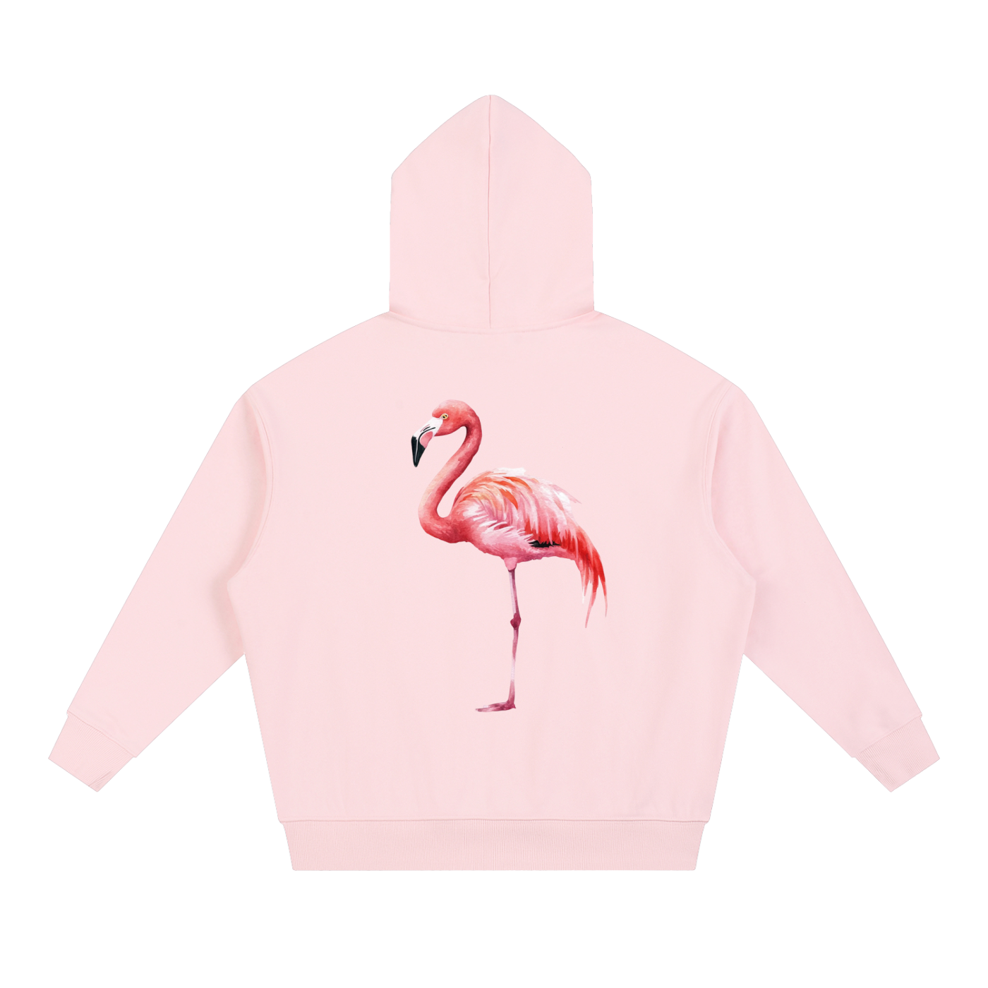 Flamingo Boxy Hoodie