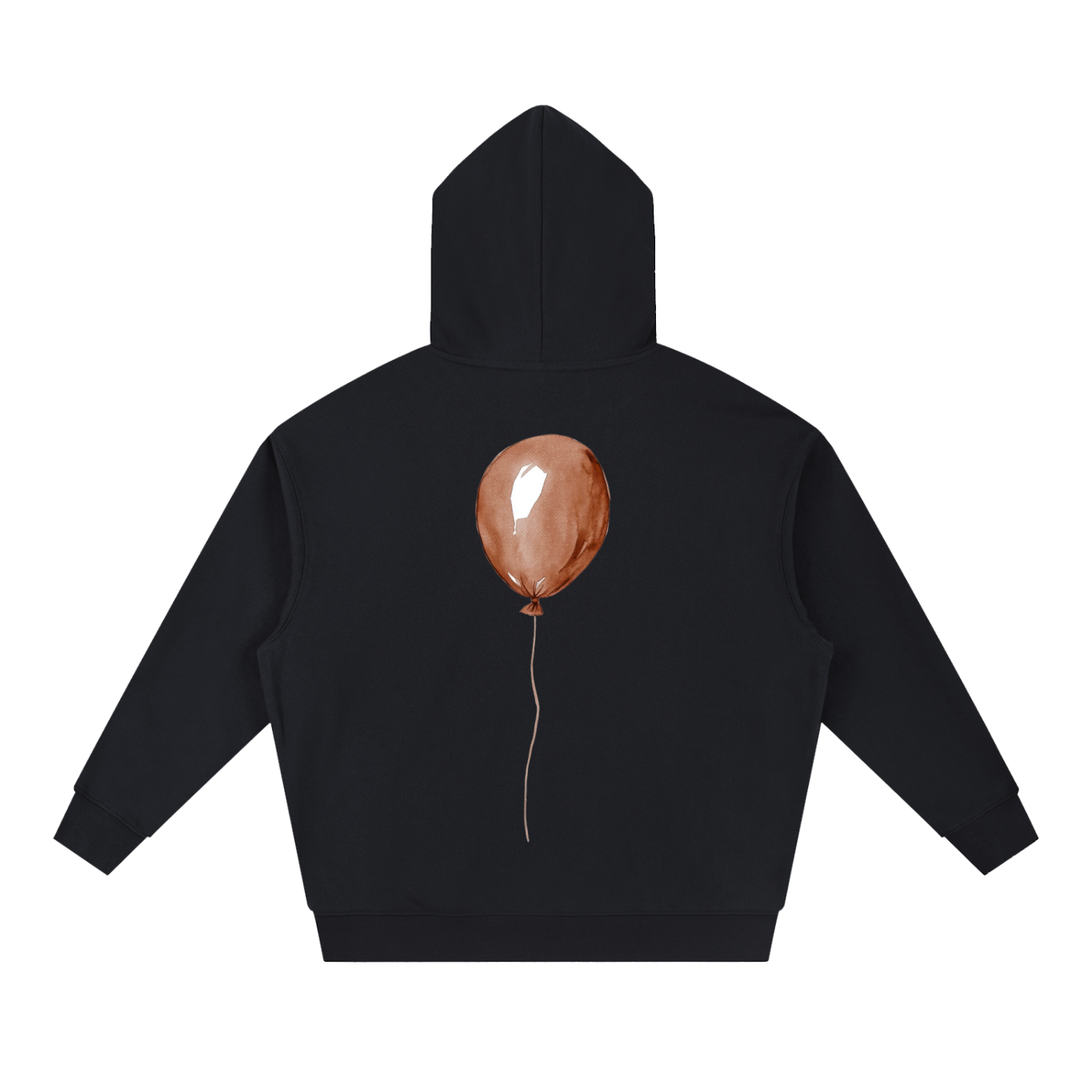 Red Balloon Boxy Hoodie