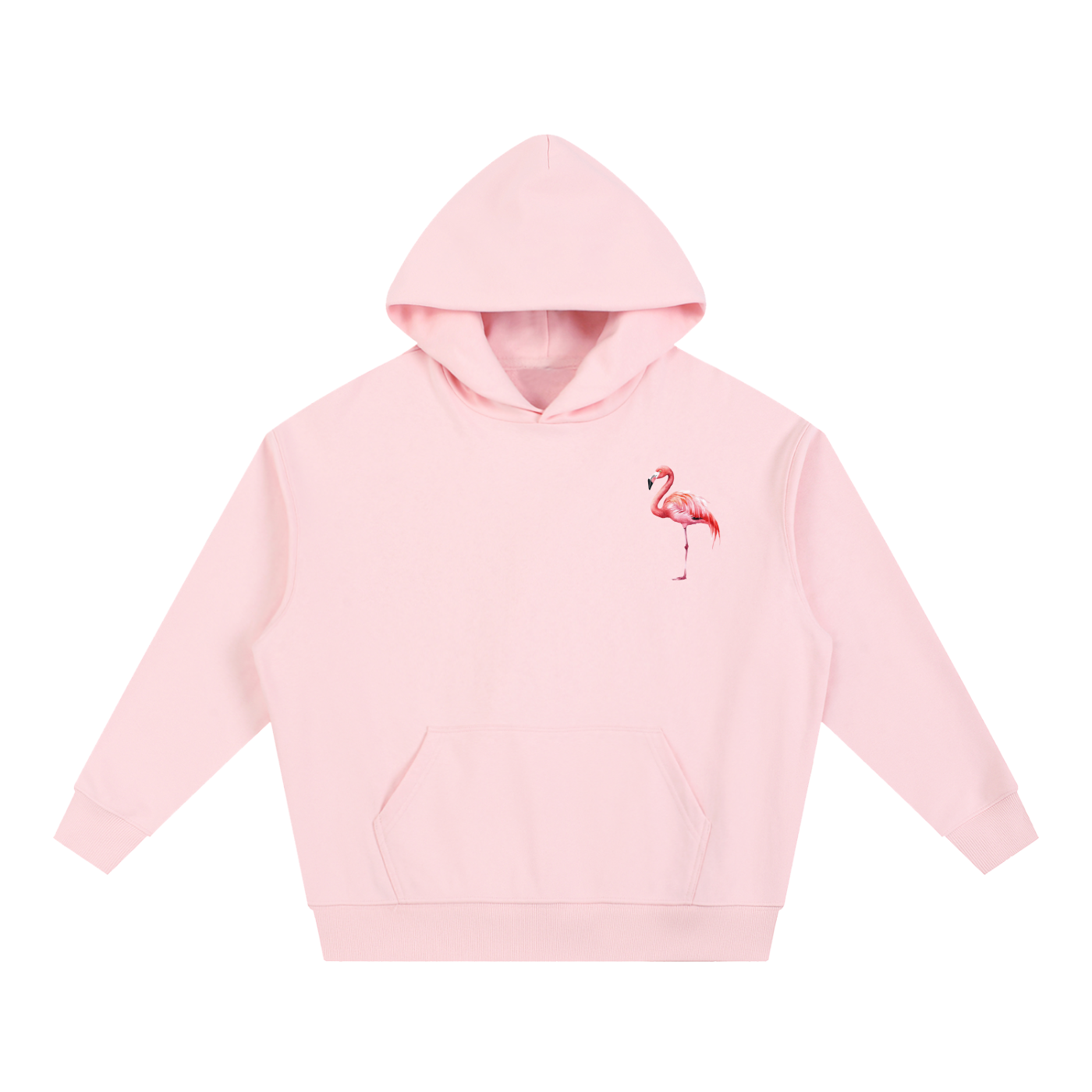 Flamingo Boxy Hoodie