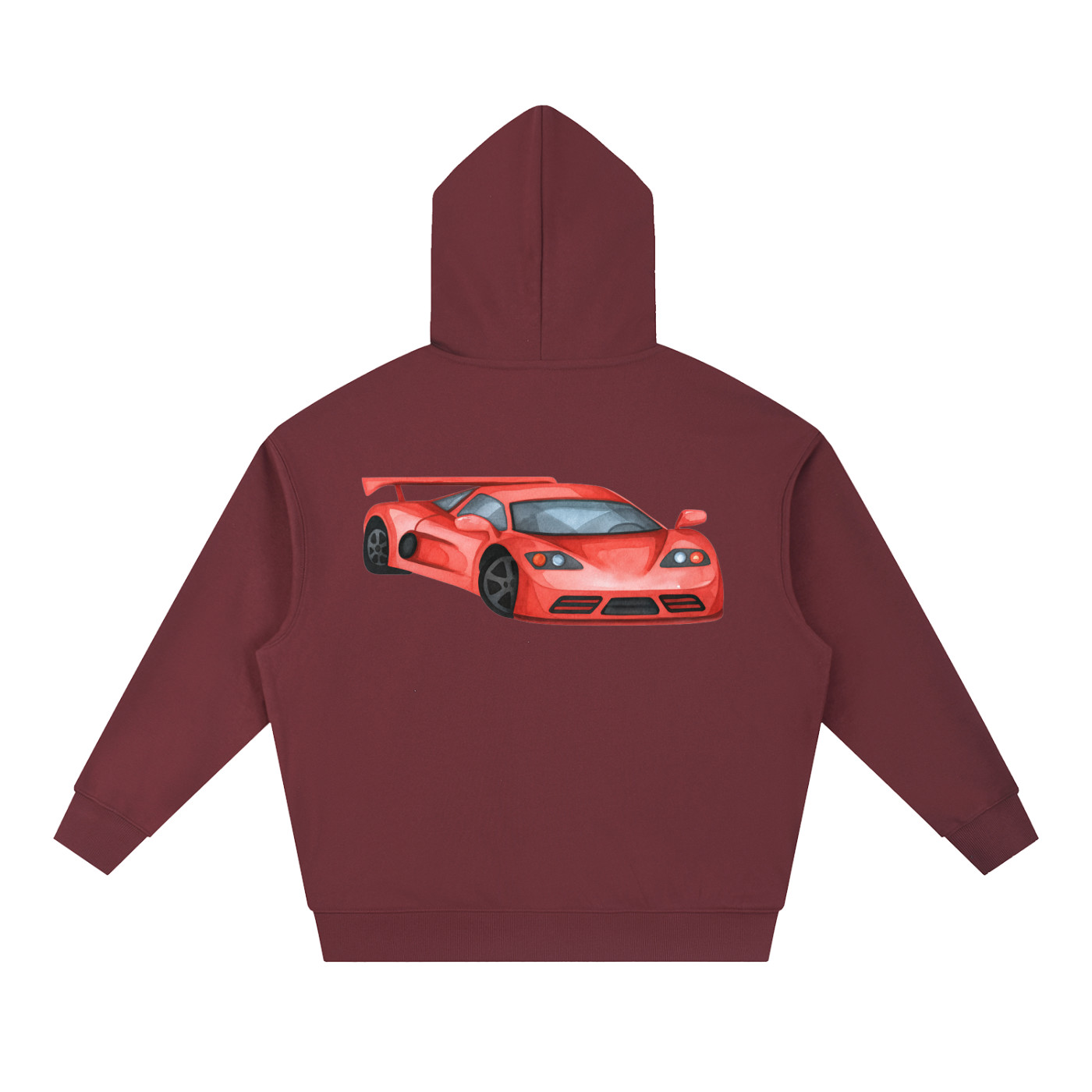 Sports Car Boxy Hoodie