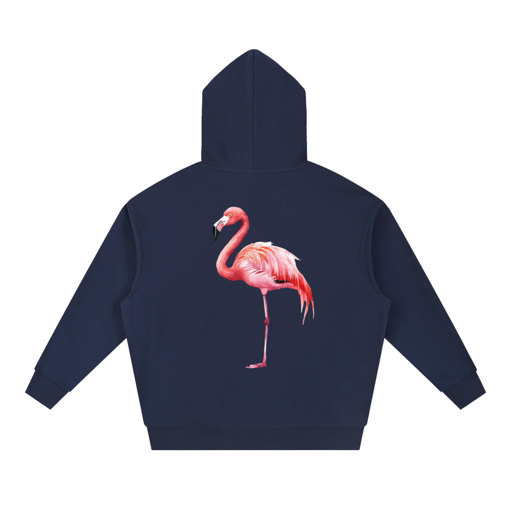 Flamingo Boxy Hoodie