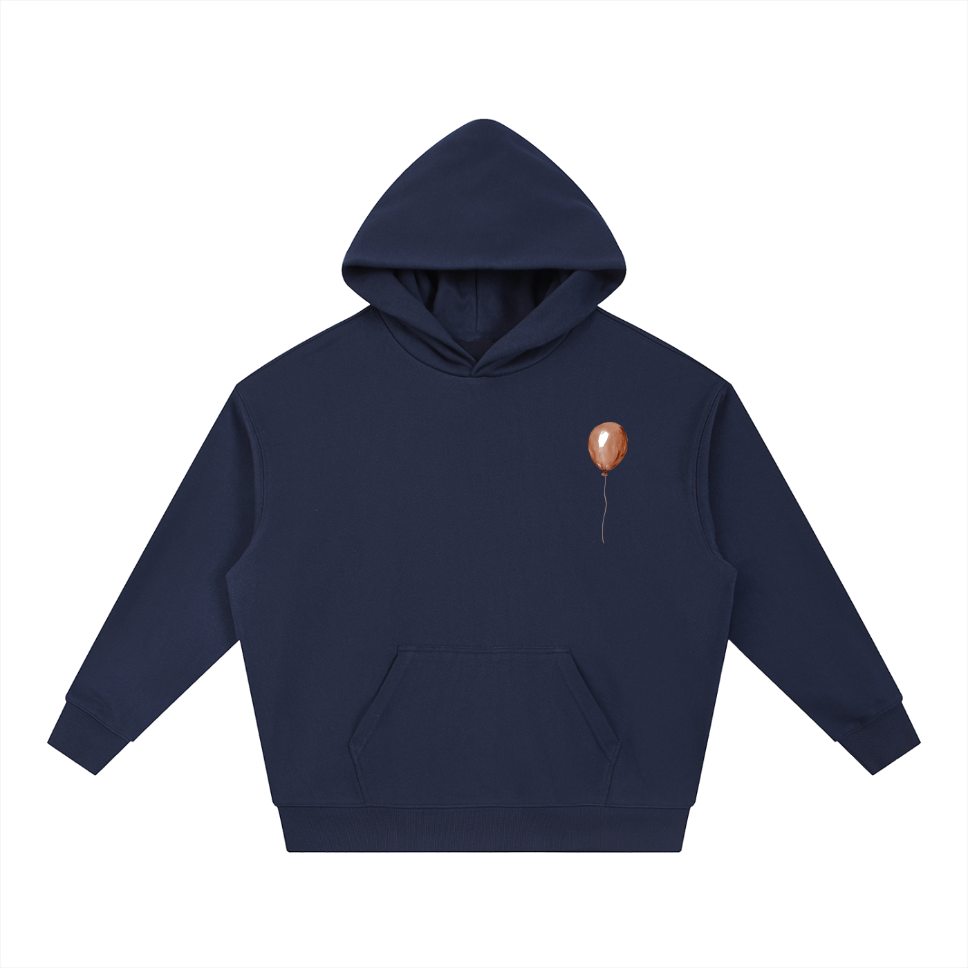 Red Balloon Boxy Hoodie