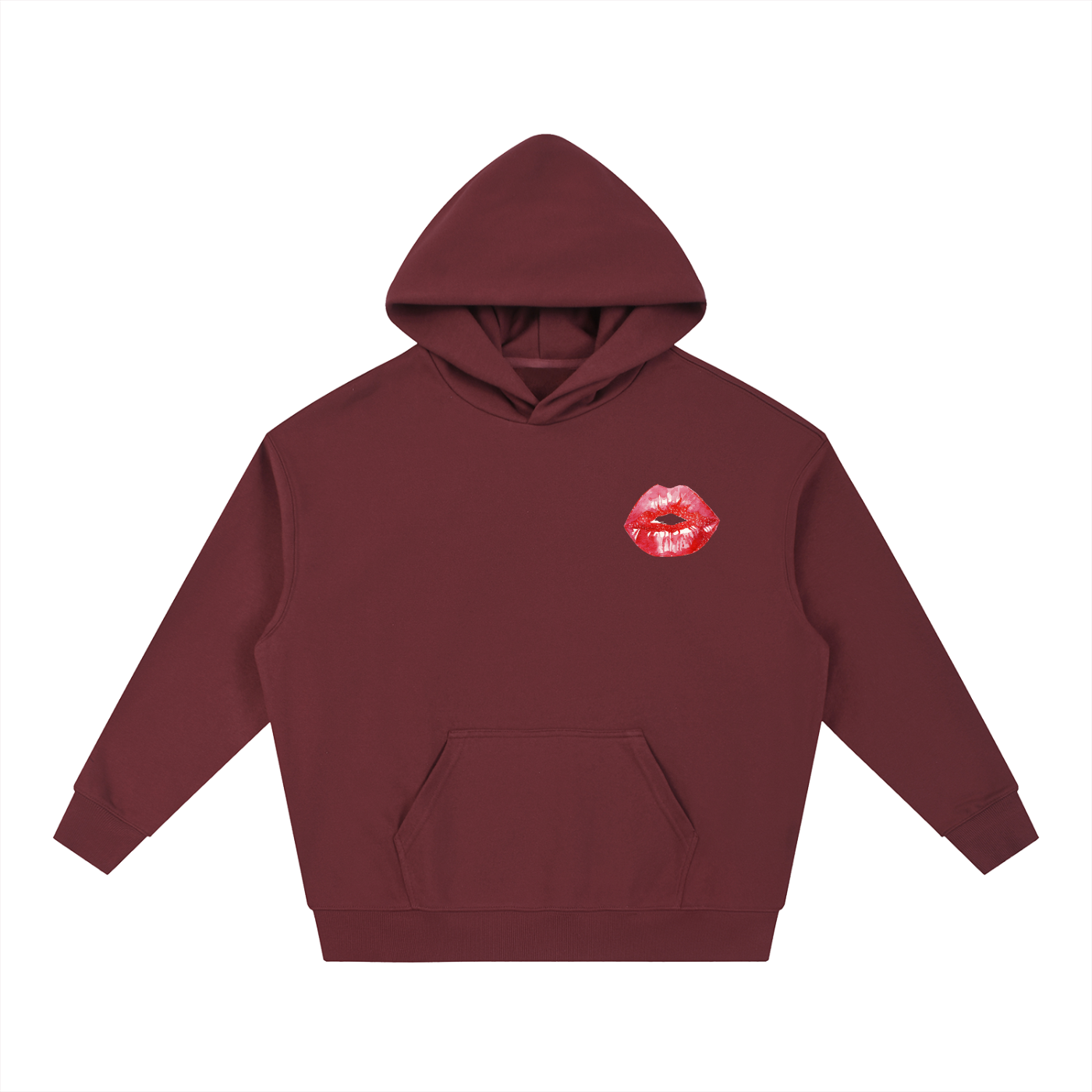 Bisous Boxy Hoodie