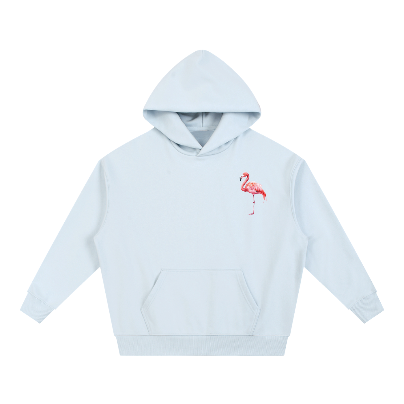 Flamingo Boxy Hoodie