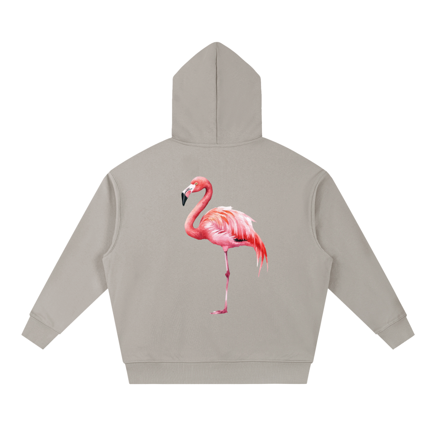 Flamingo Boxy Hoodie