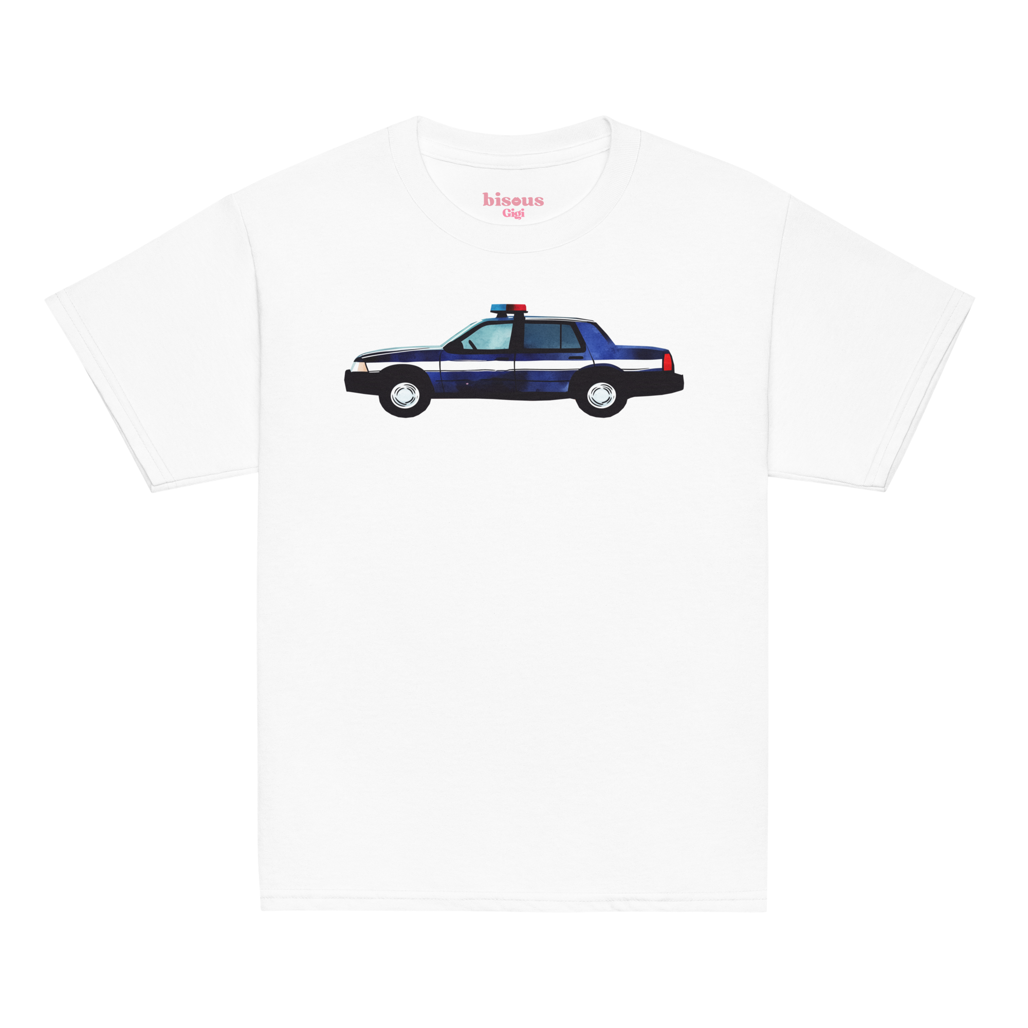 Cop Car Baby Tee